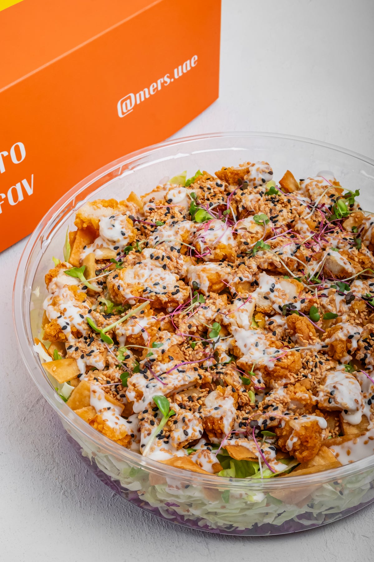 Sesame chicken salad